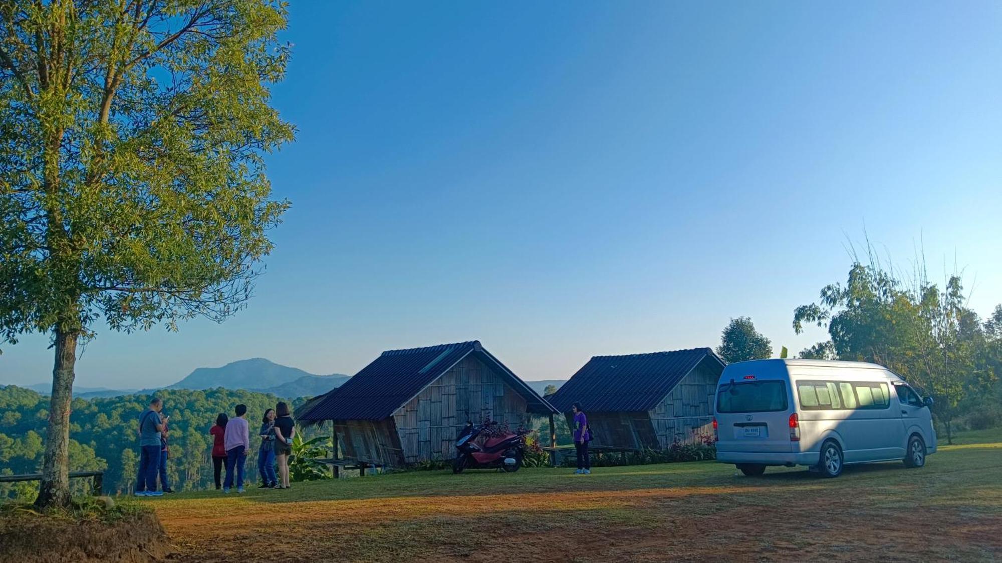ไร่นิธิสุนทร Nithisoonthon Farmstay Mae Hong Son Exterior foto