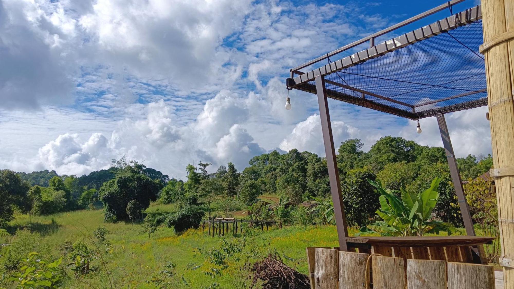 ไร่นิธิสุนทร Nithisoonthon Farmstay Mae Hong Son Exterior foto